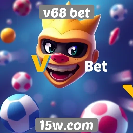 Variedade de jogos disponíveis na plataforma v68 bet