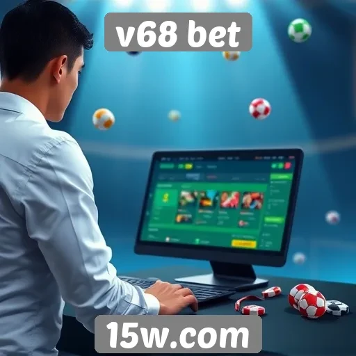experiência do usuário no site v68 bet